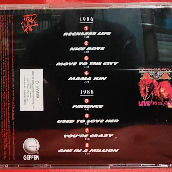 Guns N' Roses – G N' R Lies (1988) Previously Owned CD - Picture 2 of 4